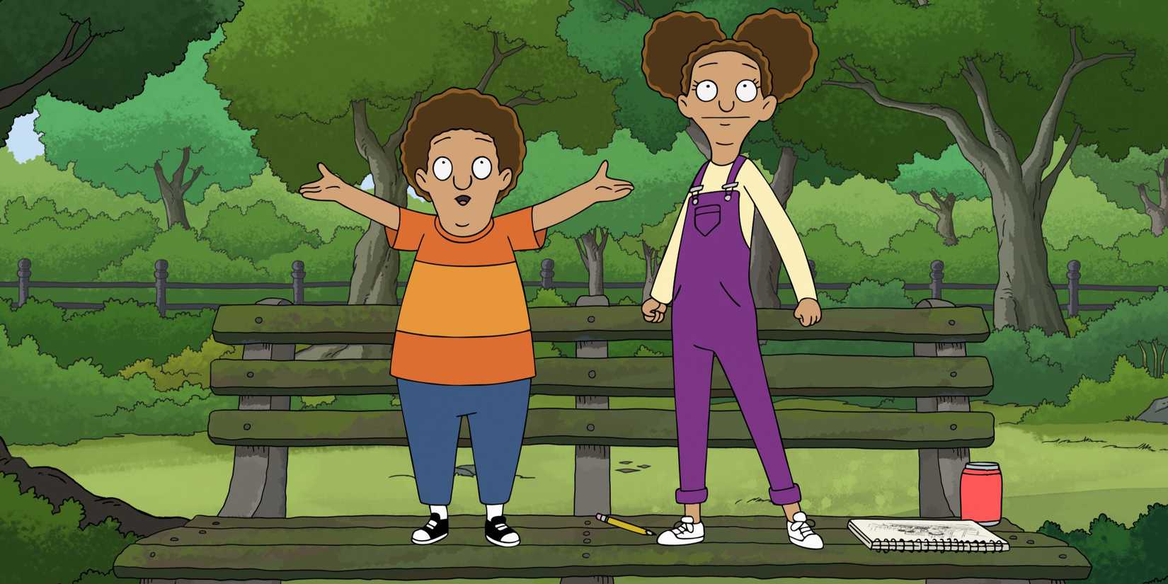 Personagens da série Central Park