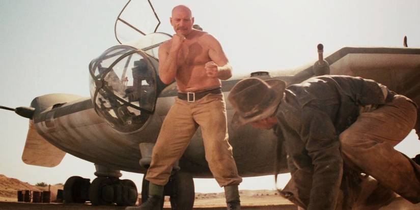 Indiana Jones raiders of the lost ark plane fight