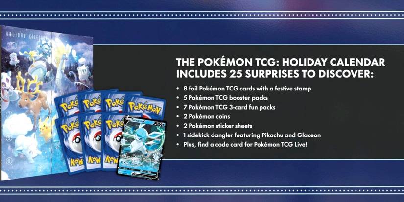 Everything In Pokmon TCG's Holiday Calendar 2023