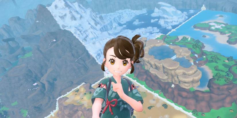 Pokémon Indigo Disk's Map Size Compared To Teal Mask DLC & Paldea Region
