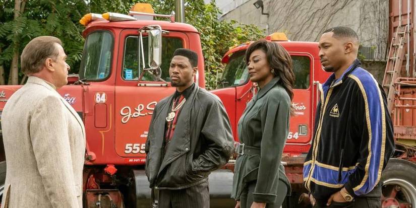 Personagens de Power Book III em uma cena