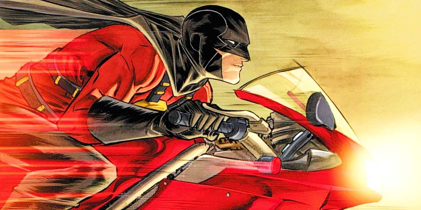 Robin Riding Chopper DC Confirms The Best Version of Robin (By Calling Out His Biggest Weakness)