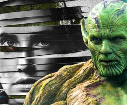 Постер персонажа Марии Хилл для Secret Invasion и Gravik как Super Skrull