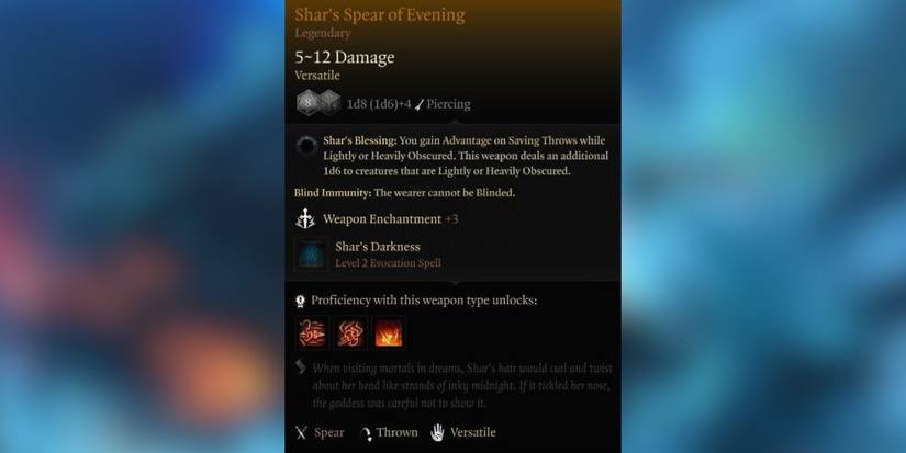 All Legendary Weapons In Baldur's Gate 3, Ranked
