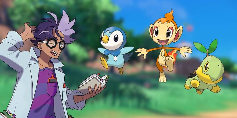 Sinnoh Starters in Pokemon Scarlet and Violet Teal Mask DLC