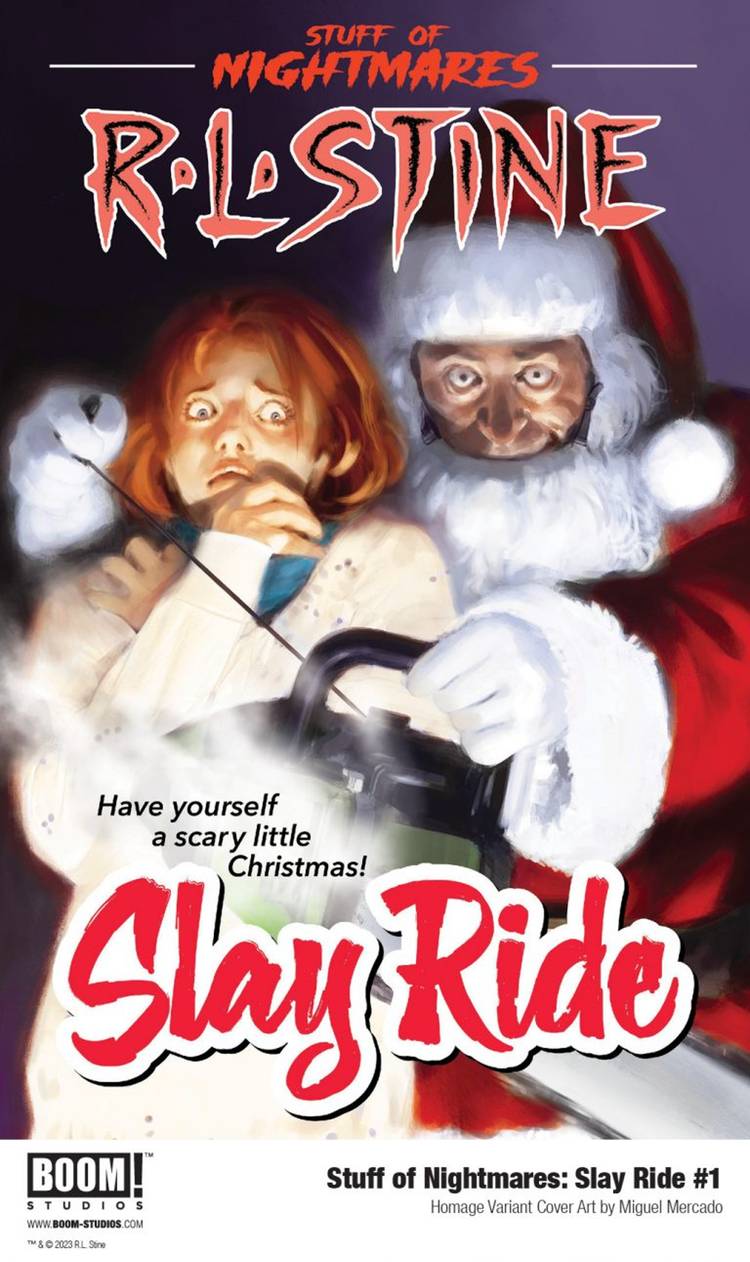 Slay Rider A Mall Santa is Out for Blood in R.L. Stine's STUFF OF NIGHTMARES: SLAY ...