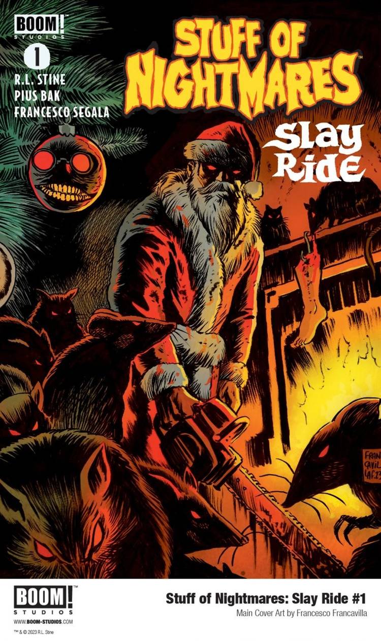 A Mall Santa is Out for Blood in R.L. Stine's STUFF OF NIGHTMARES: SLAY ...
