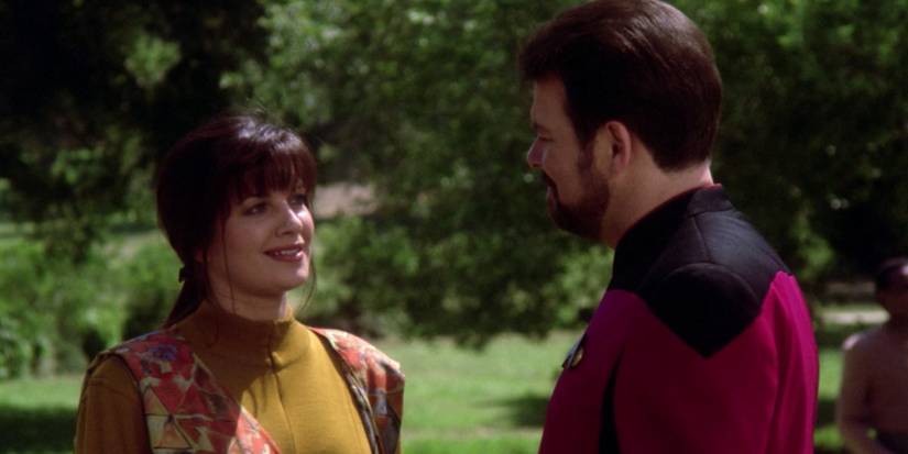 Every Riker Love Interest In Star Trek: TNG (Including Troi)