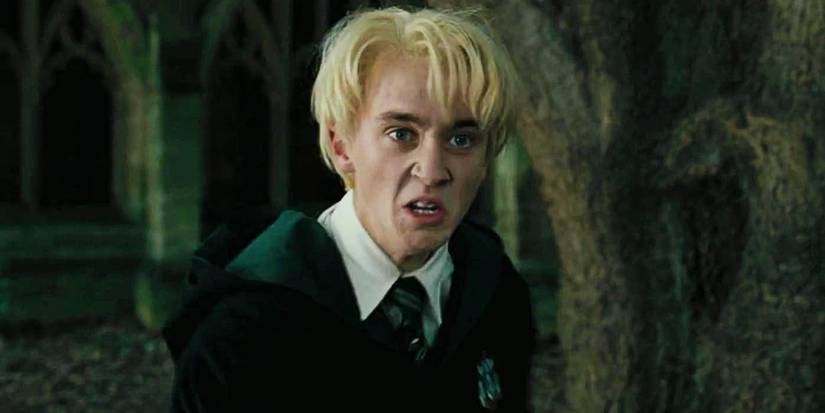 Tom Felton como Draco Malfoy em Harry Potter e o Cálice de Fogo