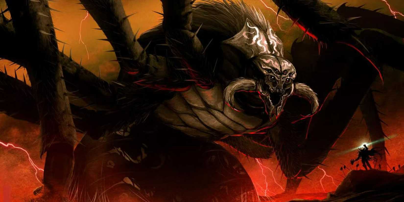Ungoliant from Lord of the Rings.