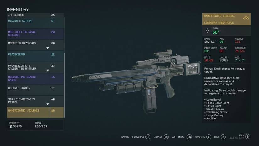 7 Most Powerful Weapons To Get First In Starfield
