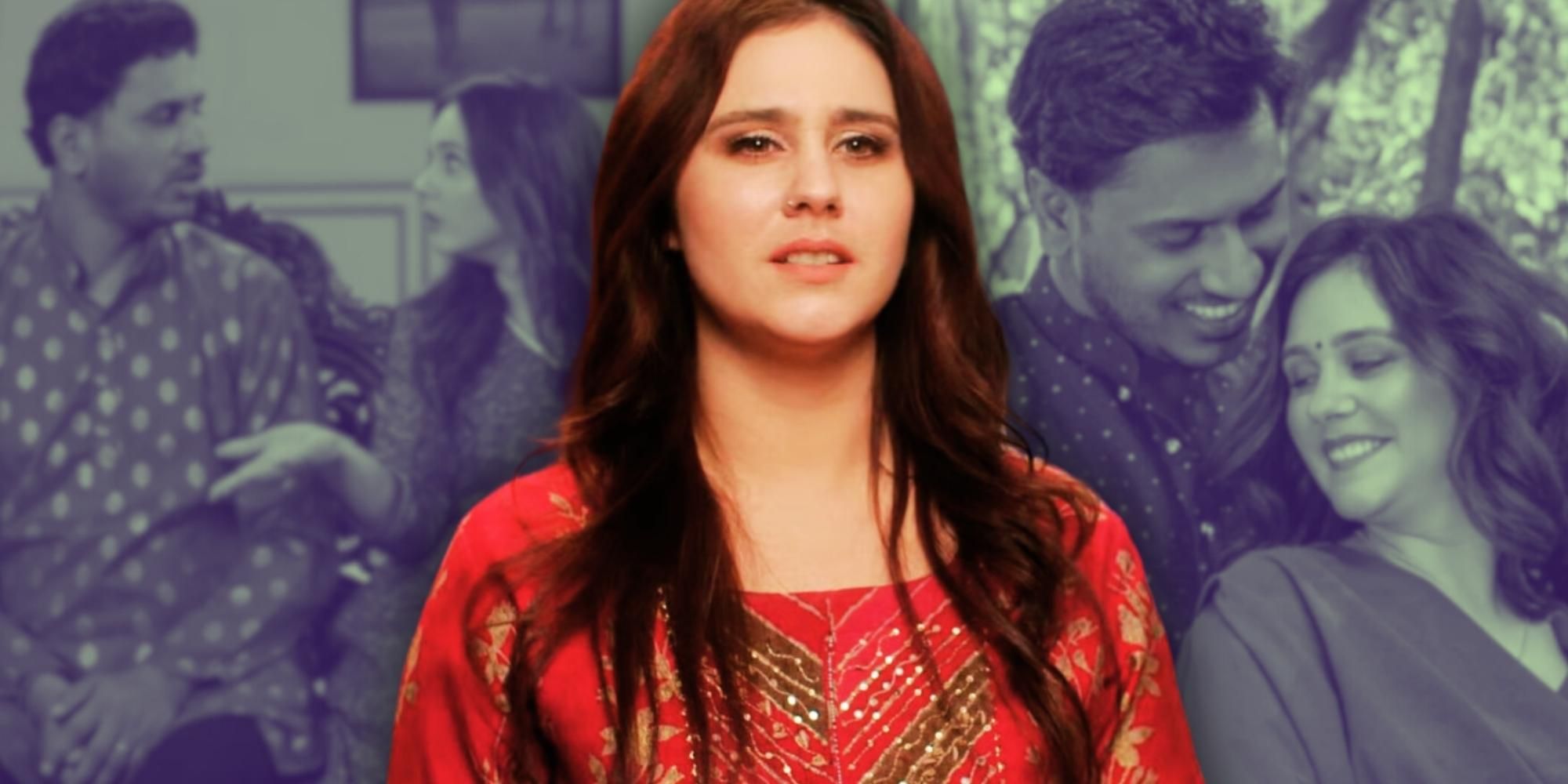 Montage of Kimberly Rochelle and TJ Goswami On 90 Day Fiancé