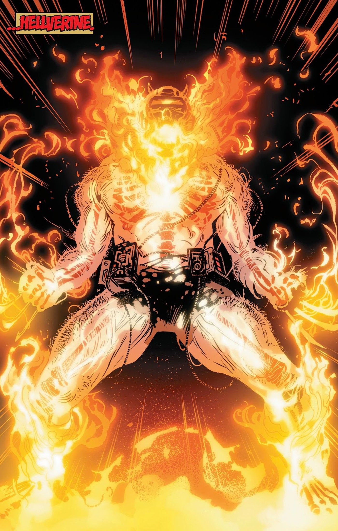 The HELLVERINE Returns: Wolverine's Flaming Form is Getting Its Own ...