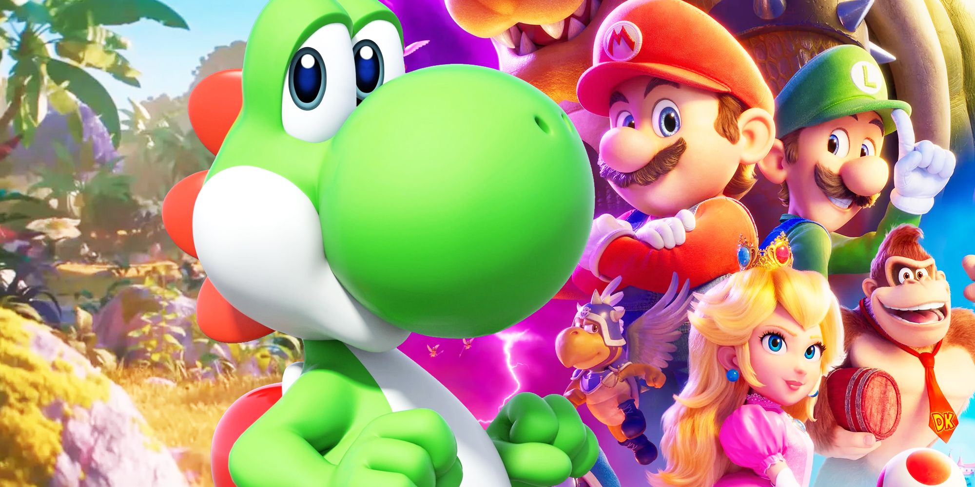 Why isn't Yoshi in 'The Super Mario Bros. Movie'?