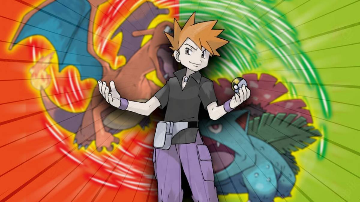 Leaf Green Rival You Owe Pokémon FireRed & LeafGreen's Rival Blue An Apology