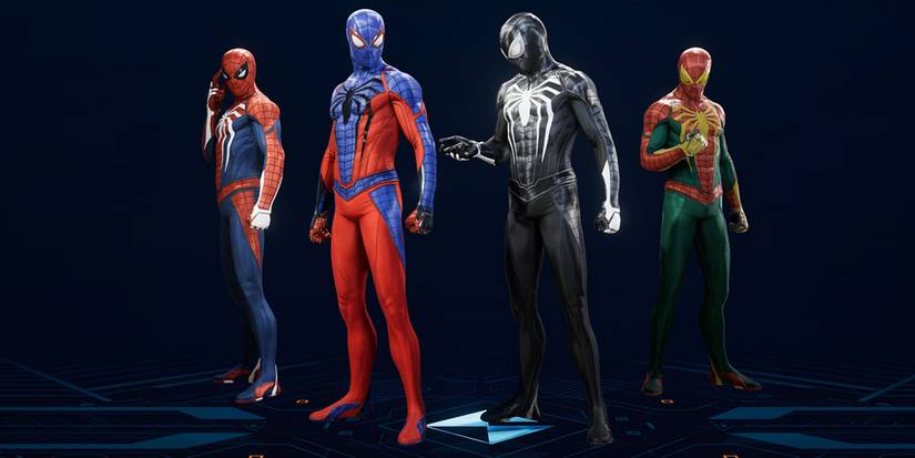 Peter's Advanced suit with its color variants