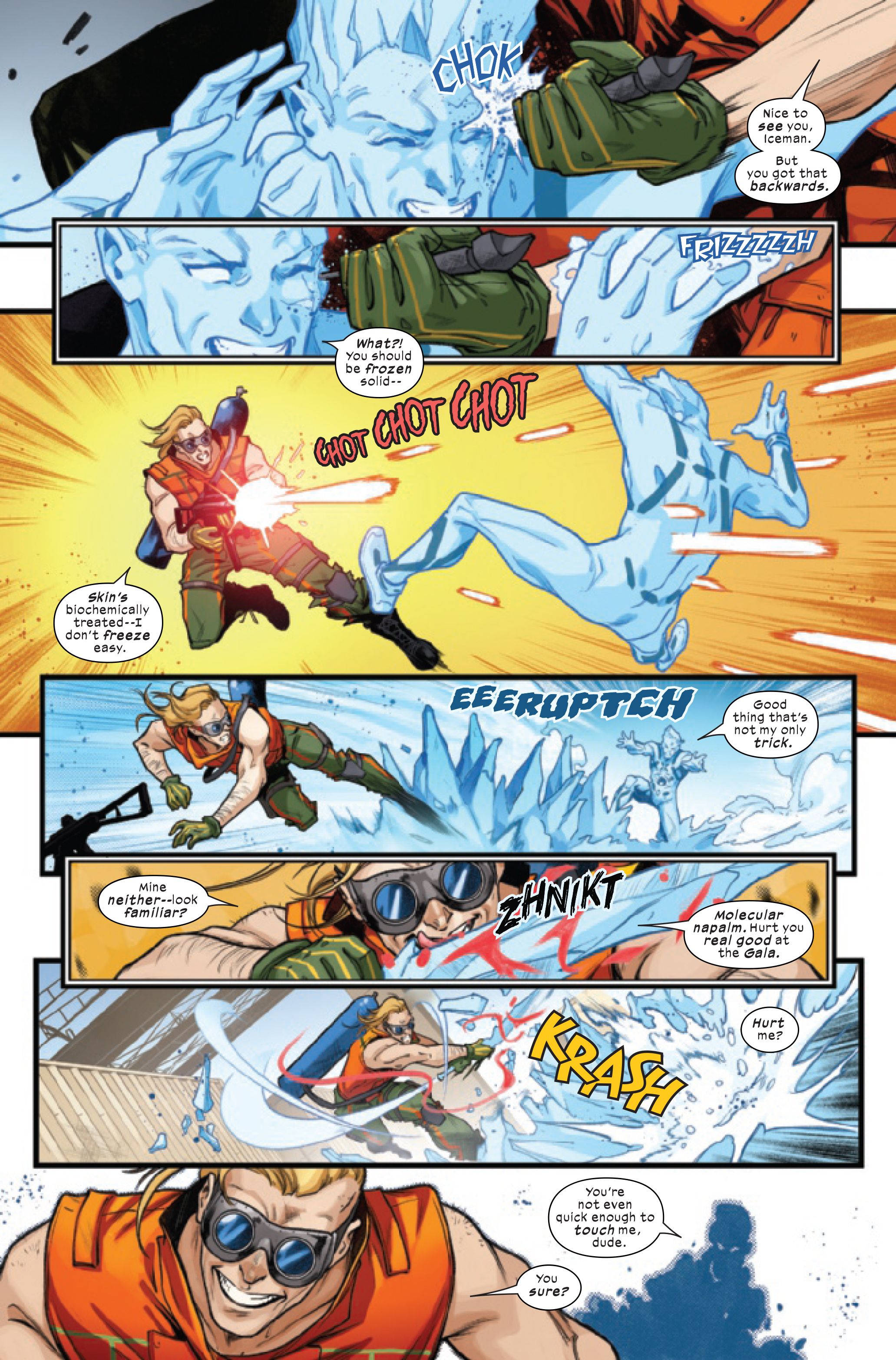 Captain America's New Team Debut Their Powers as 