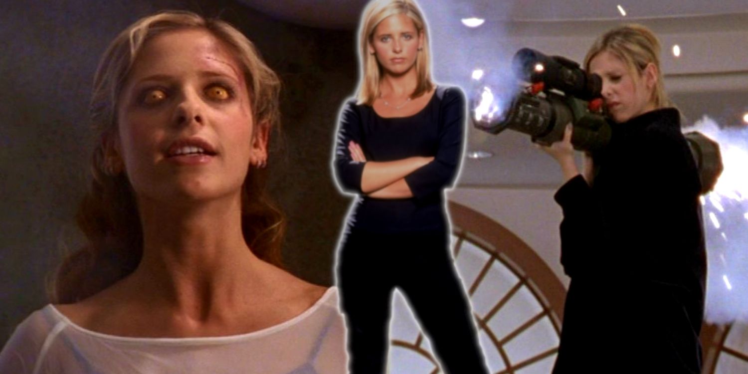 Collage of Buffy Summers in Buffy the Vampire Slayer