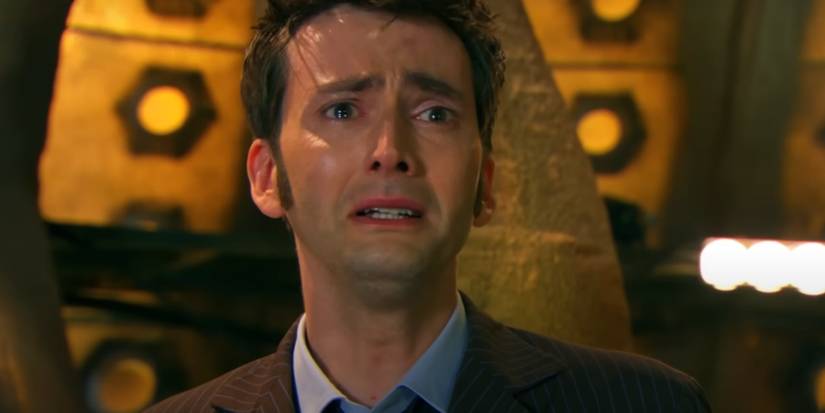 David Tennant's Doctor Floats In Strange Doctor Who 60th Anniversary Image