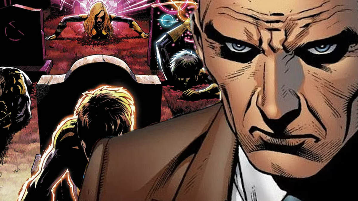 Dead X-Men #1 main cover with Xavier