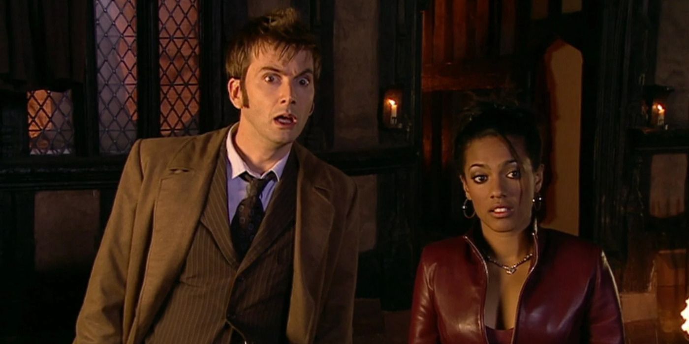 The Tenth Doctor and Martha in Doctor Who