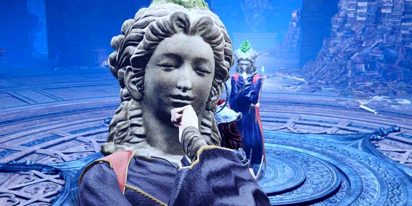 Маг Селен, размышляющий в Elden Ring