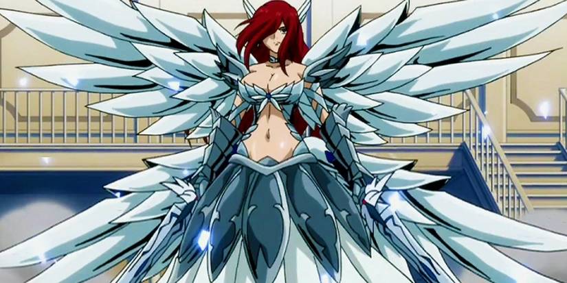 Fairy Tail's Erza in her Heaven's Wheel Armour