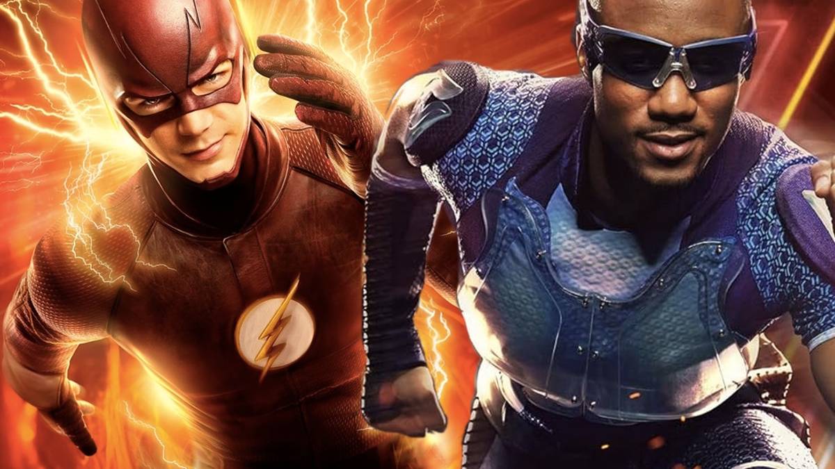 Flash Races A-Train in The Boys/DC Crossover Cosplay