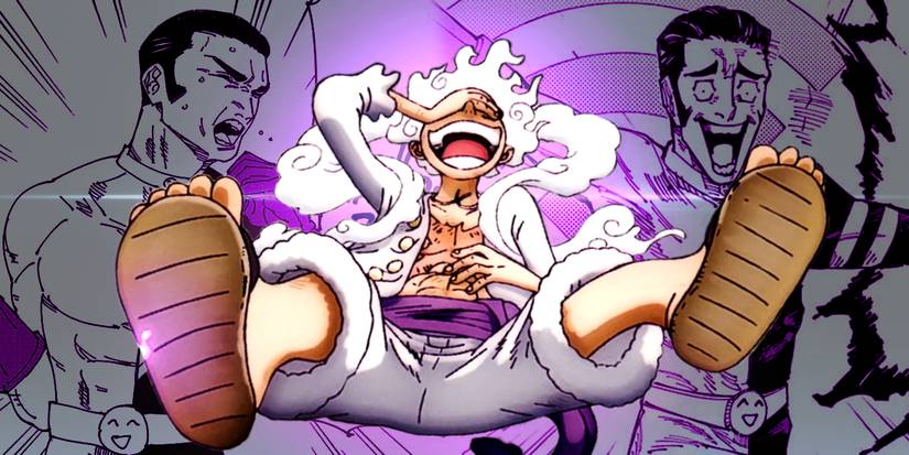 Gear Five Luffy de One Piece e Takaba de Jujutsu Kaisen