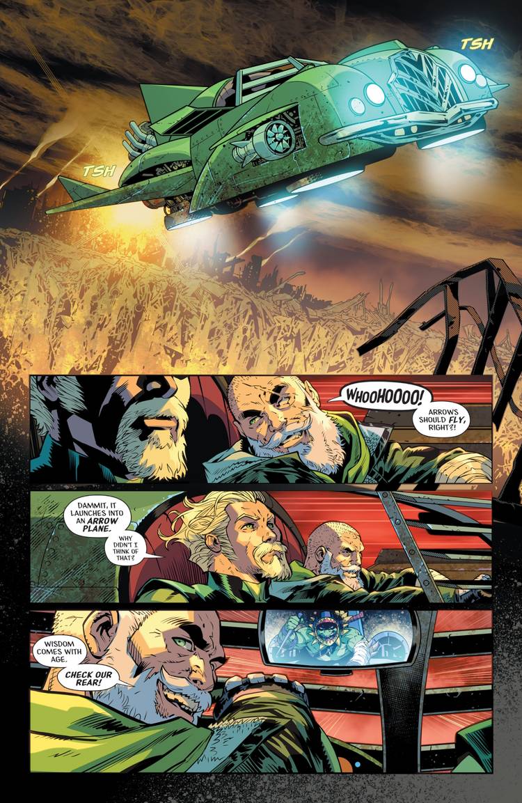 Green Arrow Finally Has a Better Batmobile Than Batman