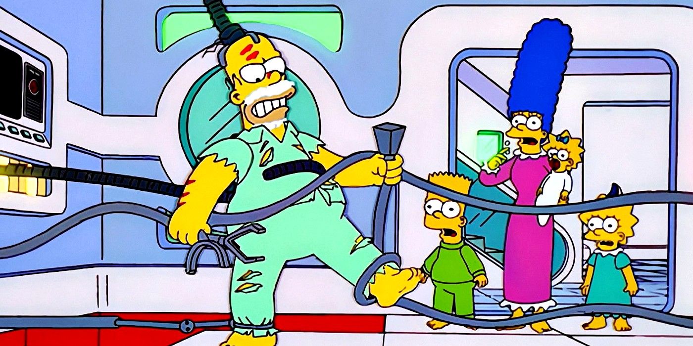 El emocionante experimento de la casa del árbol del terror de la temporada 36 de Los Simpson revive una tendencia clásica de la Edad de Oro