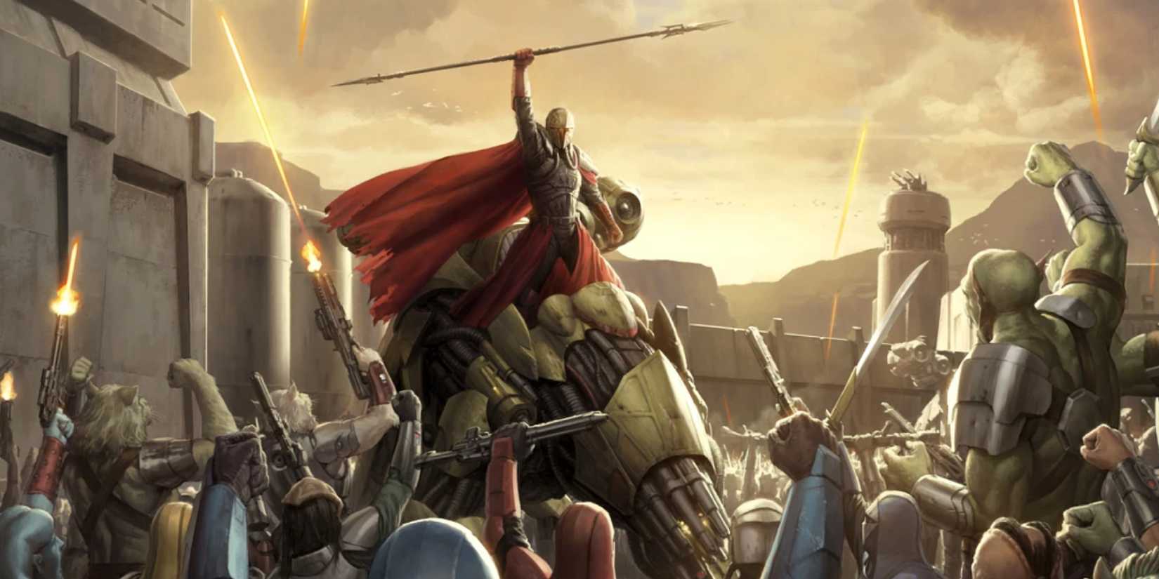 Ultimate Mandalor ведет свой народ в бой