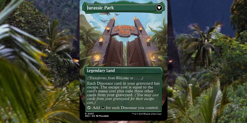 10 Coolest Magic: The Gathering Cards From The Jurassic World Crossover 10 Coolest Magic: The Gathering Cards From The Jurassic World Crossover