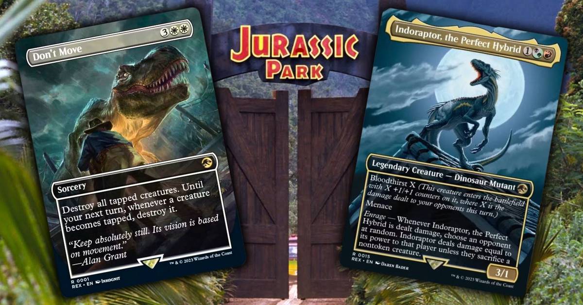 all mtg jurassic park cards Magic The Gathering - The Lost Caverns of Ixalan main image 1