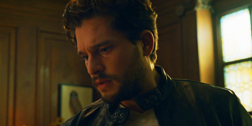 Kit Harrington's Dane Whitman looks at the Ebody Blade in Eternals' post-credits scene