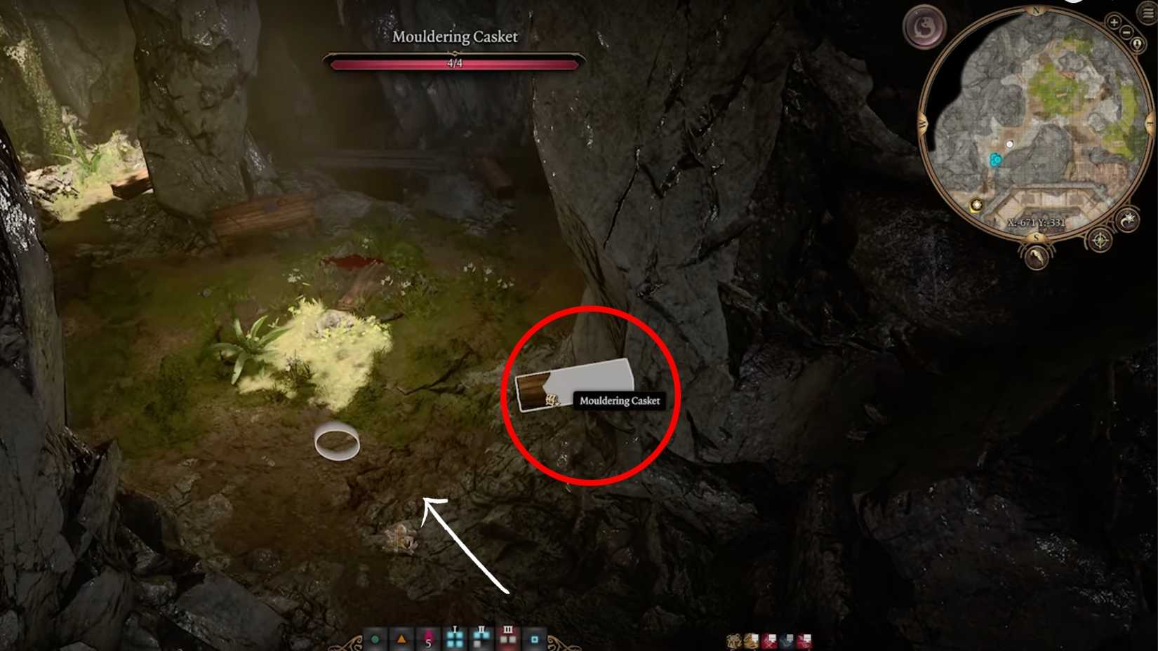 Location of Summon Quasit spell scroll in Baldur's Gate 3