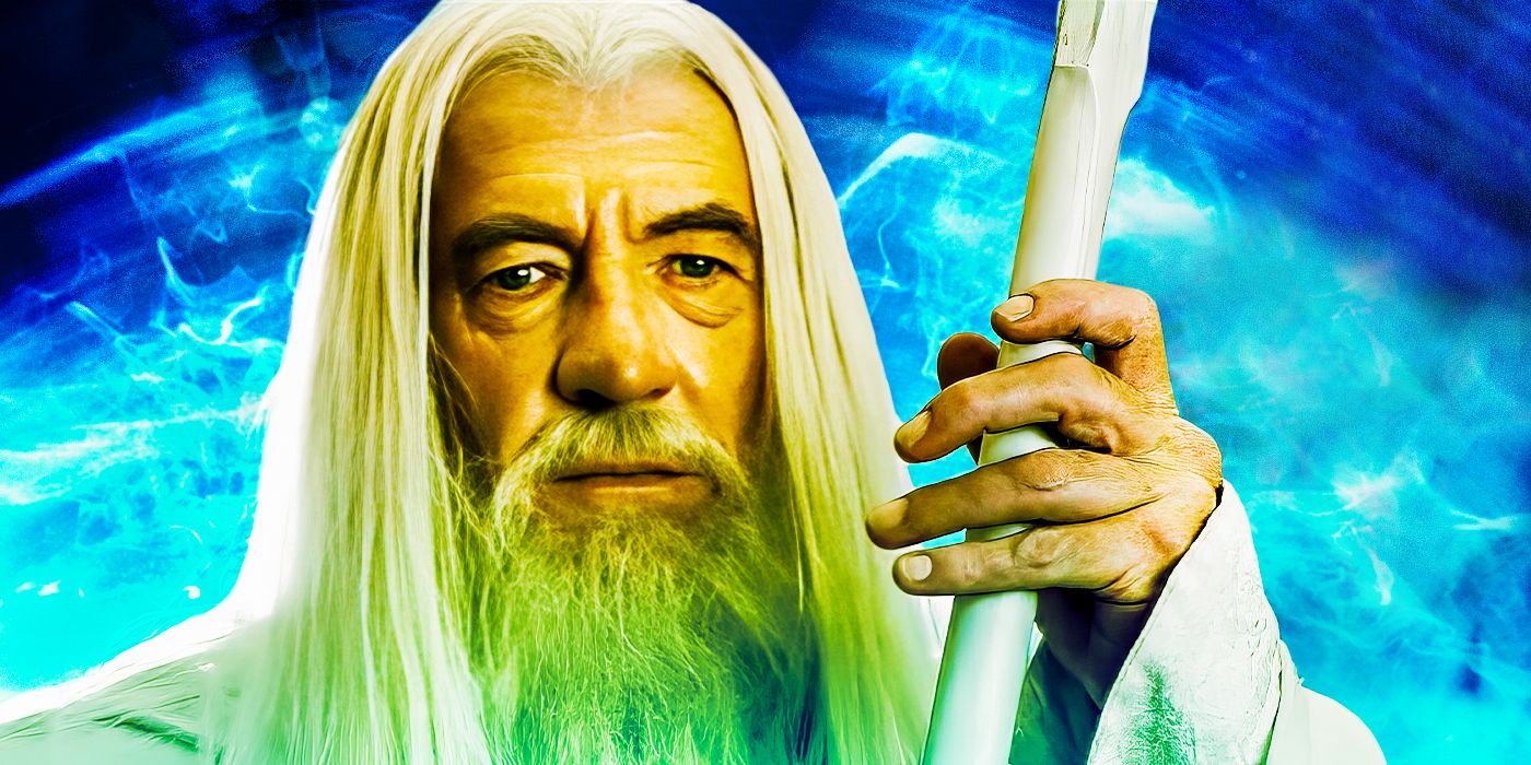 Explicación del bastón de Gandalf en los anillos de poder