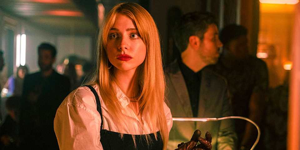 Maddie Phillips looking sad as Cate Dunlap in Gen V