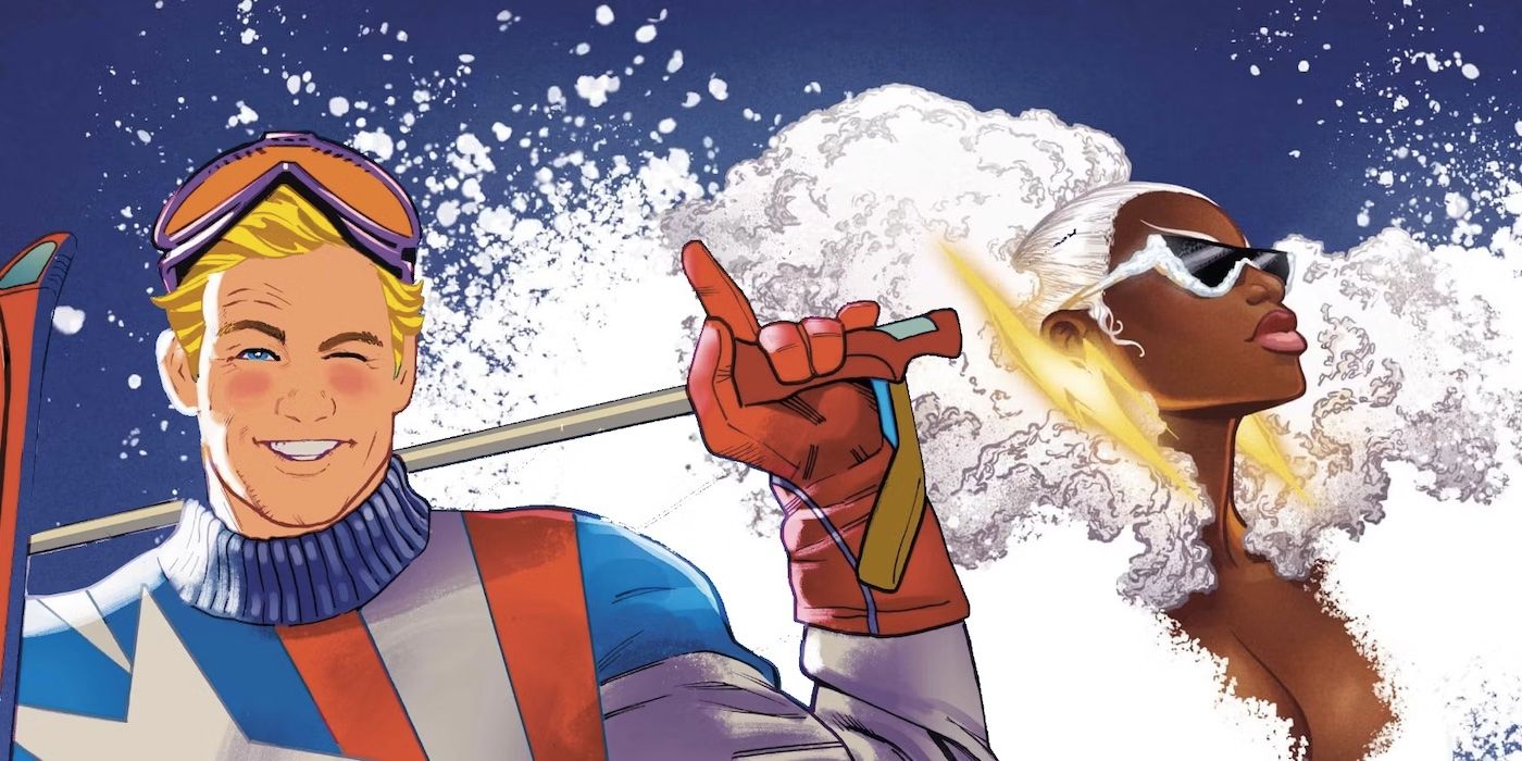 Marvel Heroes Show Off Their Winter Apparel in New Ski Chalet