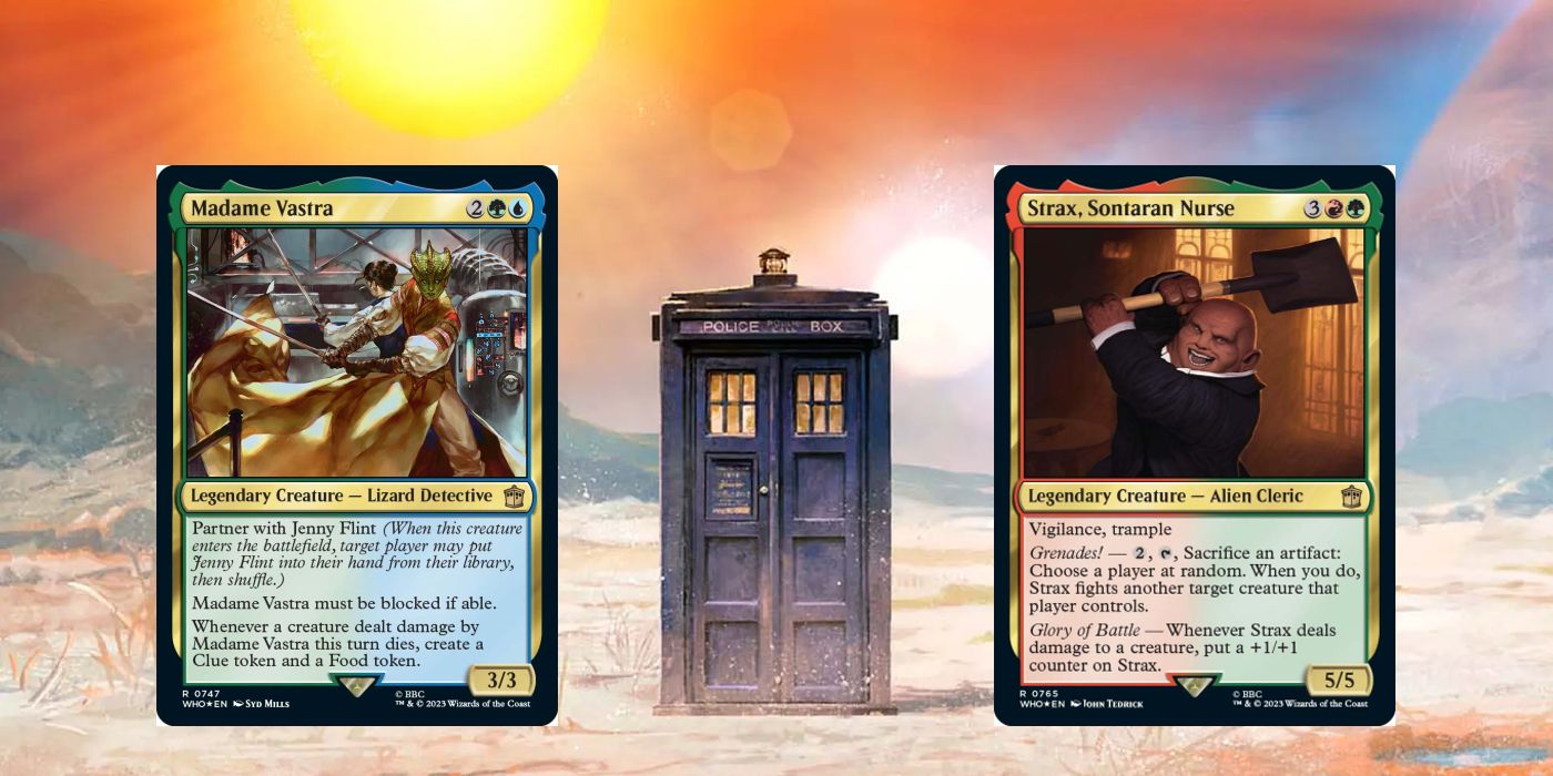 EXCLUSIVE - Magic: The Gathering x Doctor Who Previews EXCLUSIVE - Magic: The Gathering x Doctor Who Previews