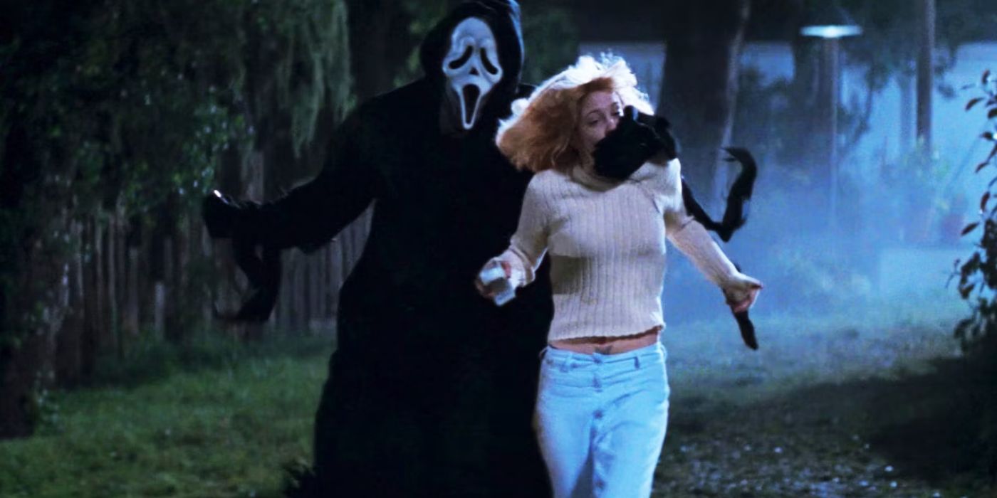 Una parte icónica de Ghostface en Scream no existiría sin la ciencia ficción de 101 millones de dólares de Tim Burton de 1996