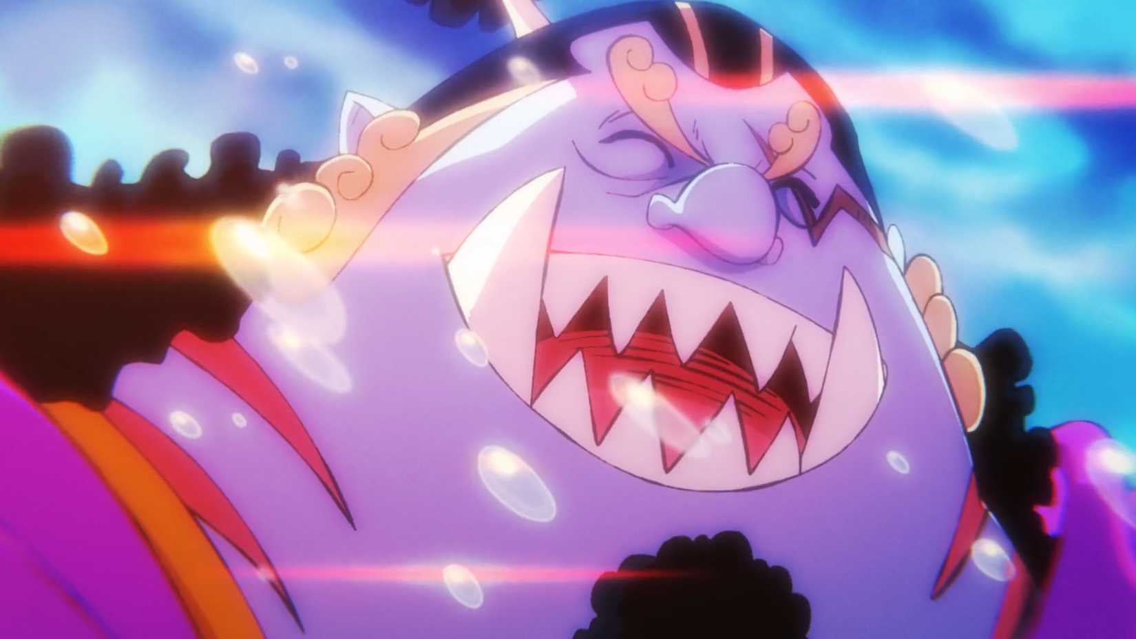 One Piece Straw Hats Toast Outside Onigashima Jinbe