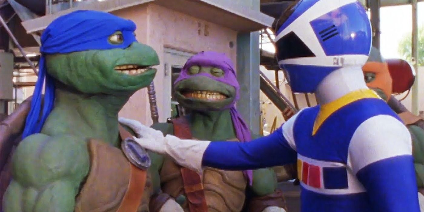power rangers and teenage mutant ninja turtles