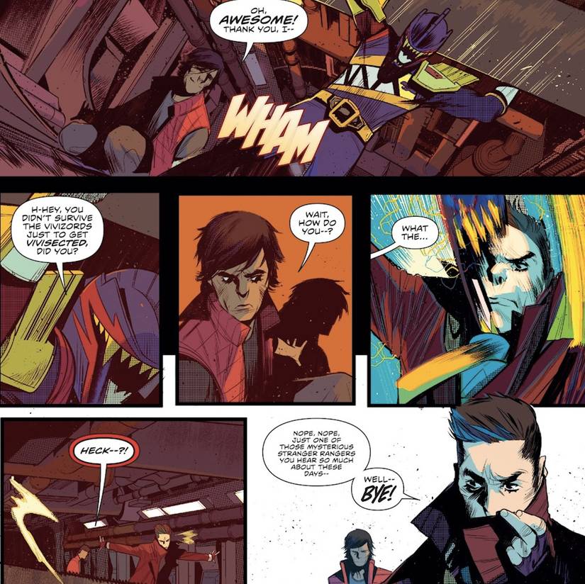 Dark Ranger Observatory Power Rangers Cosmic Fury: How Heckyl Actually Became a Dark Ranger ...