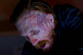 Dwight pinning someone down in Fear the Walking Dead season 8 episode 9