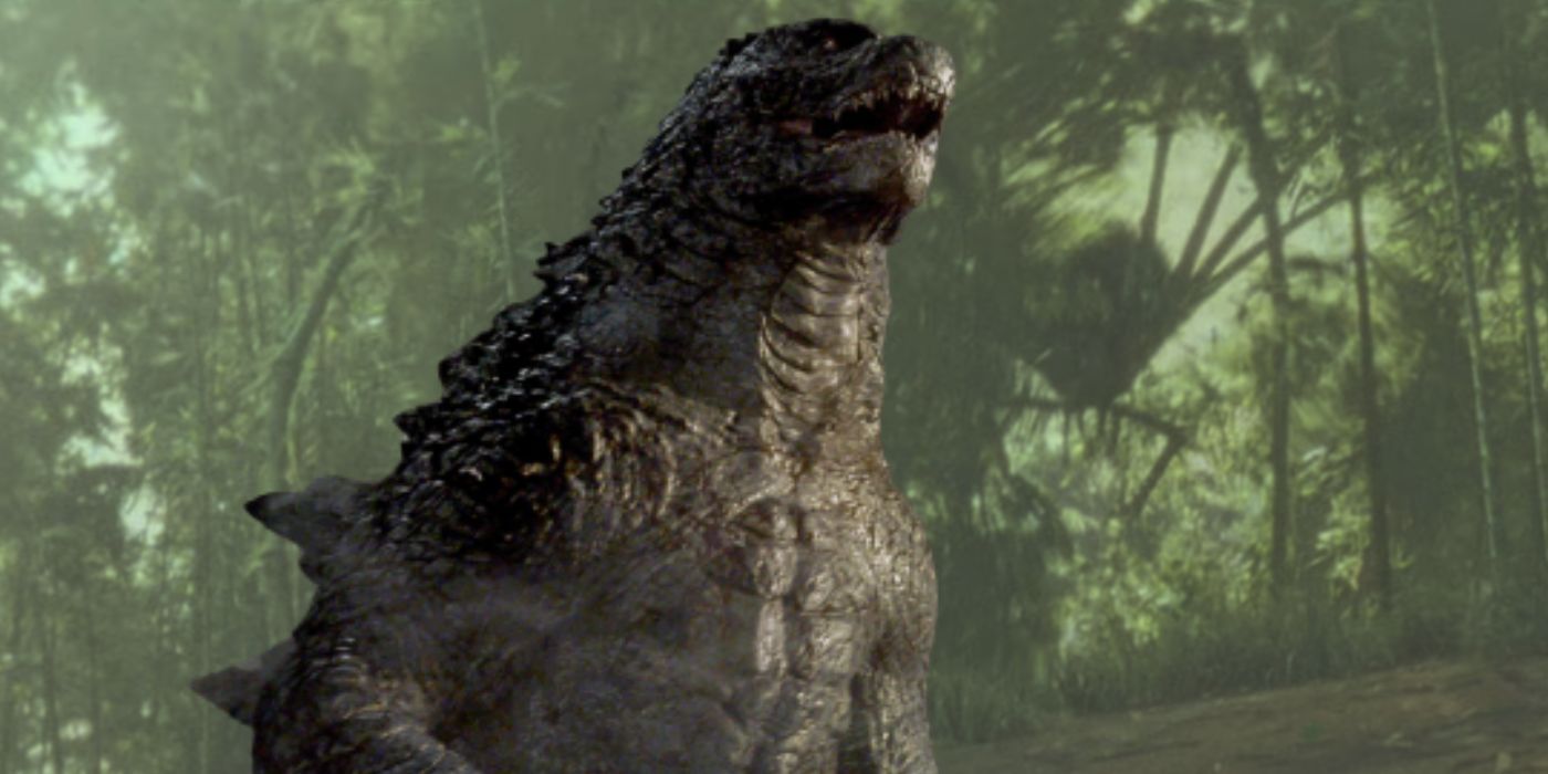 Godzilla with Queen Mother Longlegs from Monarch: Legacy of Monsters