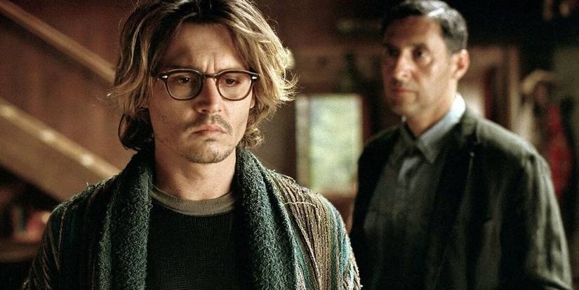 Johnny Depp's Mort and John Turturro's John in Secret Window