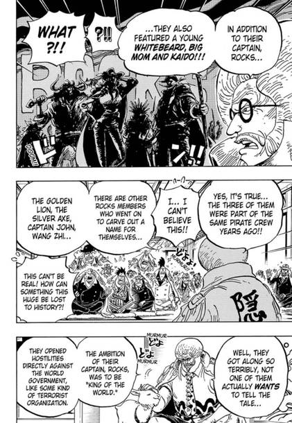 Sengoku Explains Rocks One Piece Finally Reveals The Dark Truth About God Valley