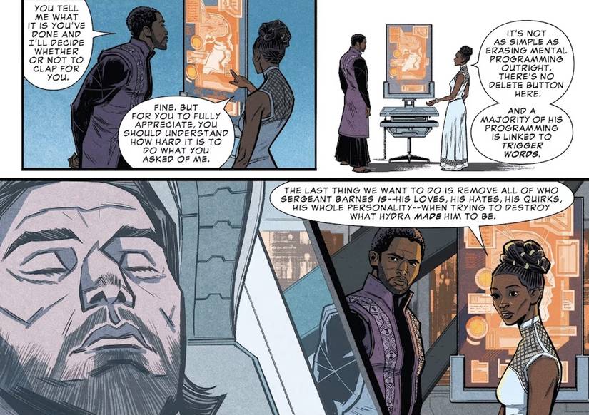 Shuri Engineering Examples How Shuri Actually Deprogrammed Winter Soldier in the MCU (& Why It ...
