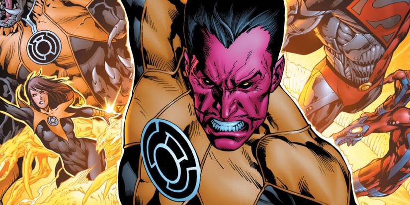 Sinestro and his follows in the Sinestro Corps War DC